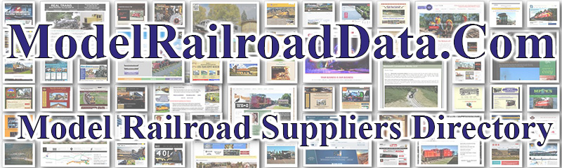 ModelRailroadData.com - Model Railroad Suppliers Directory and Search Engine